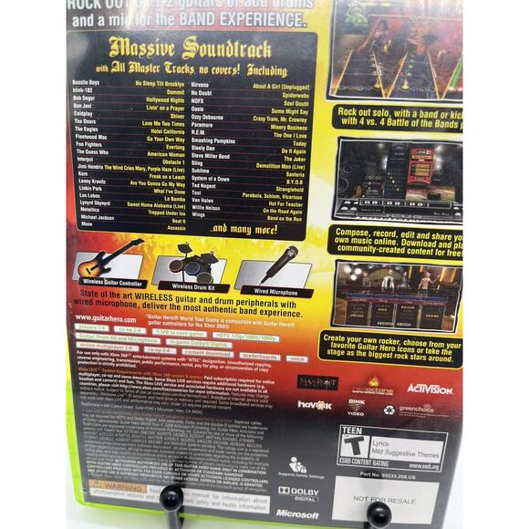 Guitar Hero World Tour - Microsoft Xbox 360 - Complete Tested Working - Picture 3 of 8